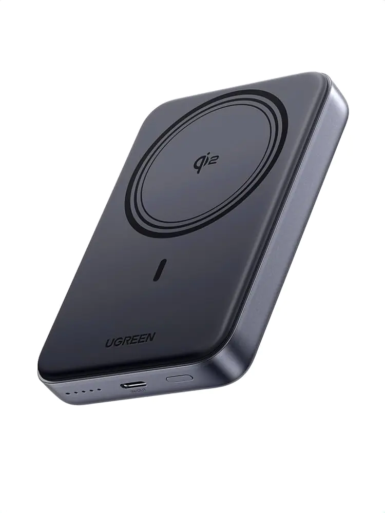 Anker MagGo Qi2 wireless charging in use