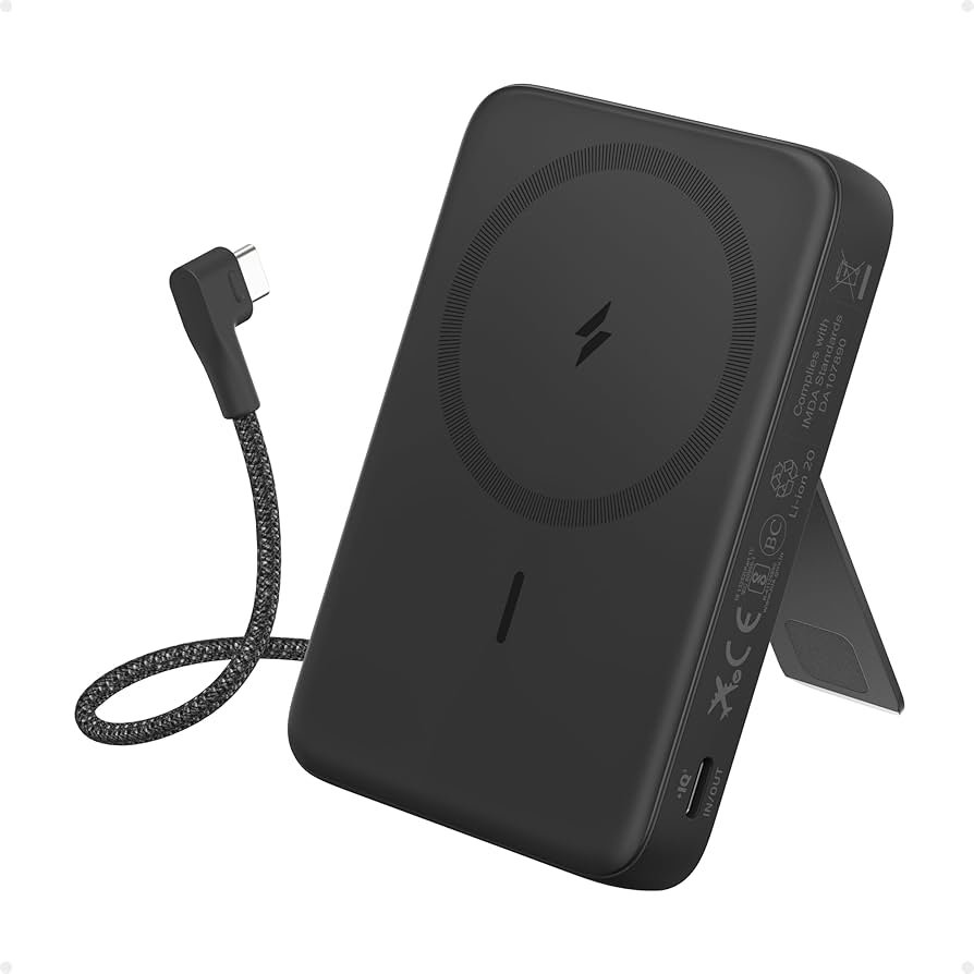 Anker MagGo Qi2 portable power bank for travel